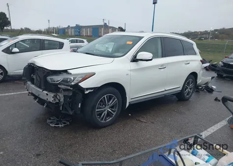 2017 Infiniti Qx60 z USA, uszkodzony, nr VIN 5N1DL0MM1HC559617